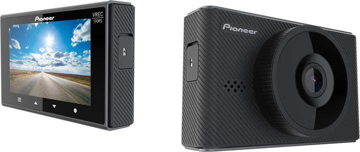 Actual product image Pioneer VREC-170RS Dashcam WLAN (Built-in display, Bluetooth, Wi-Fi, GPS receiver, Accelerometer, Full HD)