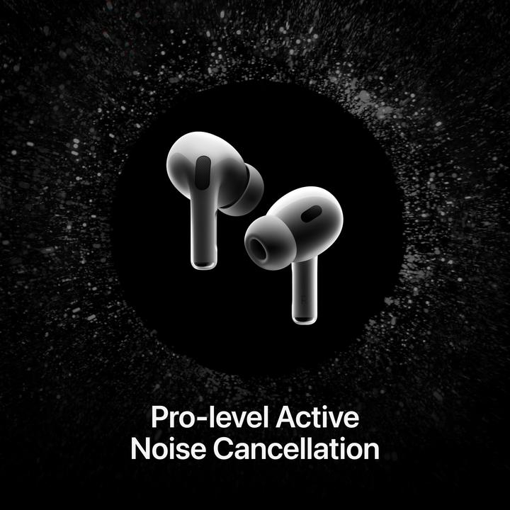 Image du produit Apple AirPods Pro (2nd Gen.) MagSafe USB-C (ANC, 6 h, Sans fil)
