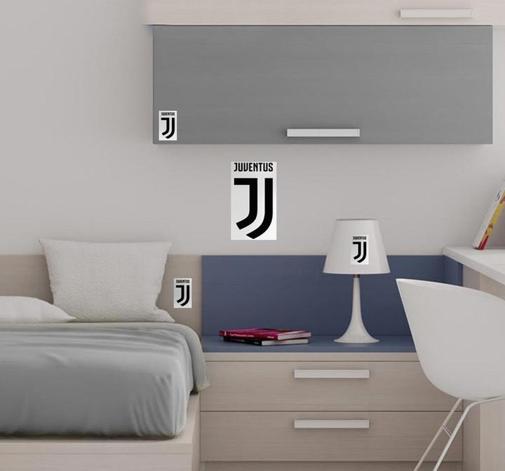 Produktbild FC Juventus Aufkleber 4Erpack