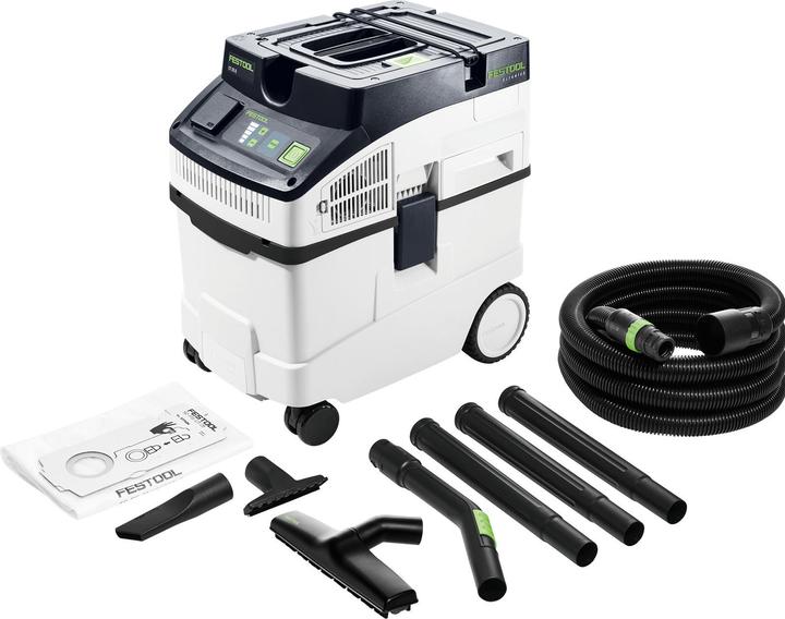 Immagine prodotto Festool Aspiratore mobile Aspirazione Accessori per la pulizia CLEANTEC CT 25 E-Set 577536 (Aspirapolvere a umido e a secco)