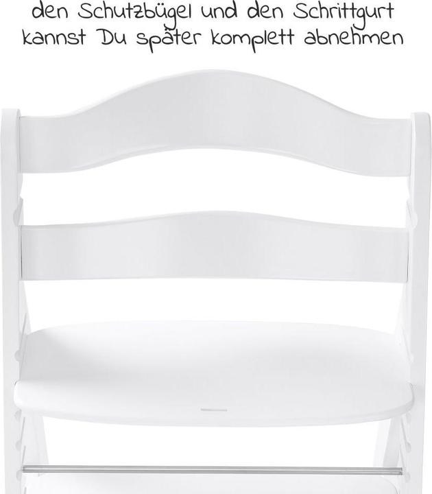 Produktbild Hauck Hochstühle Hochstuhl Alpha Plus White - im Sparset inkl. (Hochstuhl)