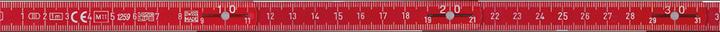 Longlife 1 metro tascabile rosso (cm, mm)