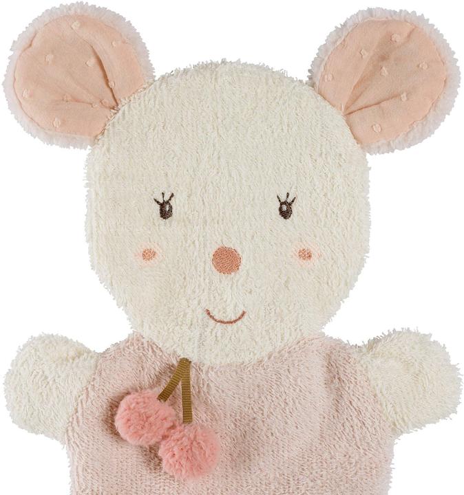 Actual product image Fehn Baby washing glove mouse