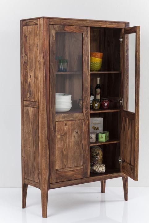 Actual product image Kare Design Brooklyn Nature Display Cabinet 2 Doors (100 x 40 x 175 cm)