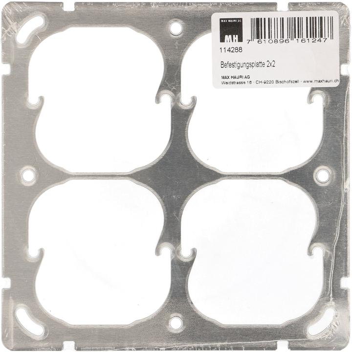 Actual product image Feller EdizioDue mounting plate