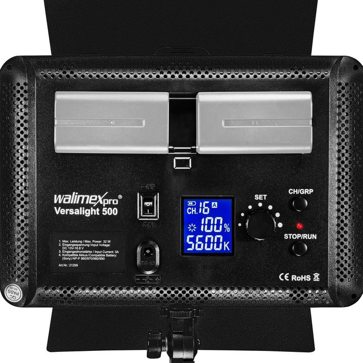 Actual product image Walimex Daylight Set1 A (Video light, Studio light, Surface luminaire)