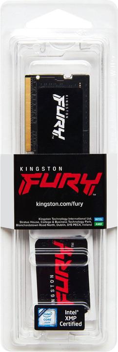 Actual product image Kingston FURY Impact (1 x 8GB, 4800 MHz, DDR5 RAM, SO-DIMM)