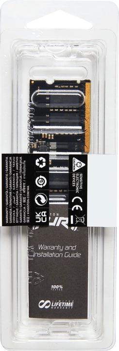 Actual product image Kingston FURY Impact (1 x 8GB, 4800 MHz, DDR5 RAM, SO-DIMM)