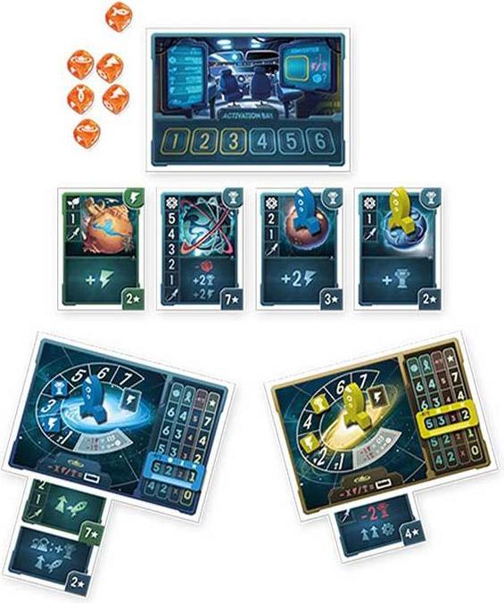 Image du produit Asmodée GAMD0002 - Tiny Epic Galaxies BLAST OFF, jeu de société, pour 2-4 joueurs, à partir de 8 ans (Allemand)