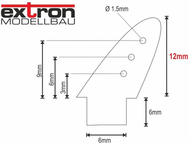 Actual product image Pichler GfK rudder horns