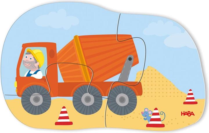Produktbild Magni HABA 6 erste Puzzles Baustelle (18 Teile)