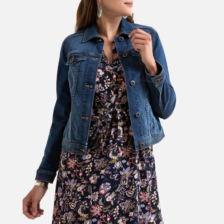 Produktbild Anne Weyburn Jeansjacke aus Stretch-Denim (38)