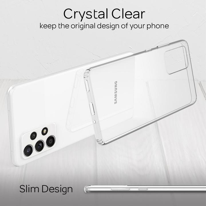 Produktbild Nalia Klare Transparente Hybrid Hülle (Samsung Galaxy A53)