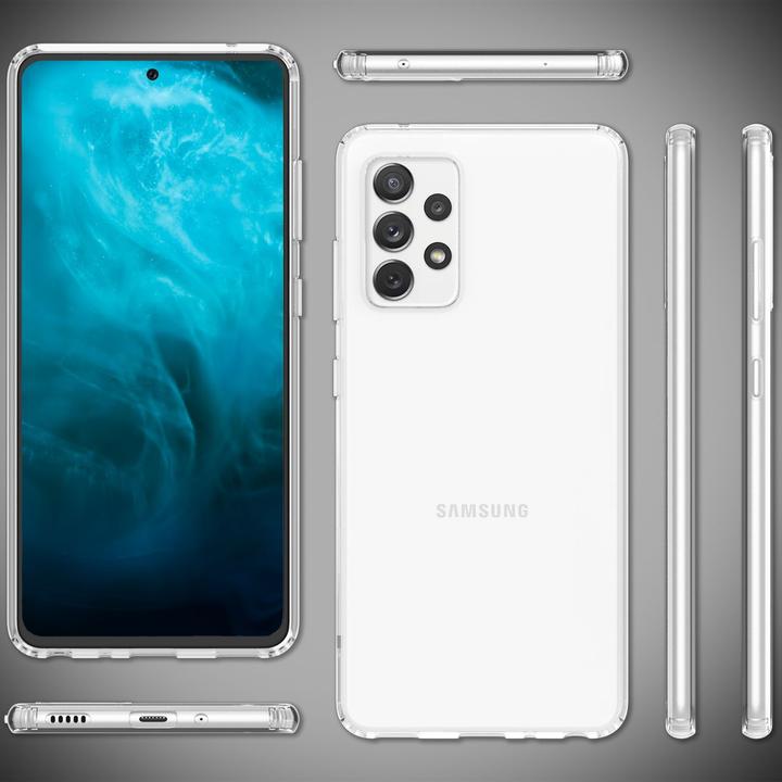 Produktbild Nalia Klare Transparente Hybrid Hülle (Samsung Galaxy A53)