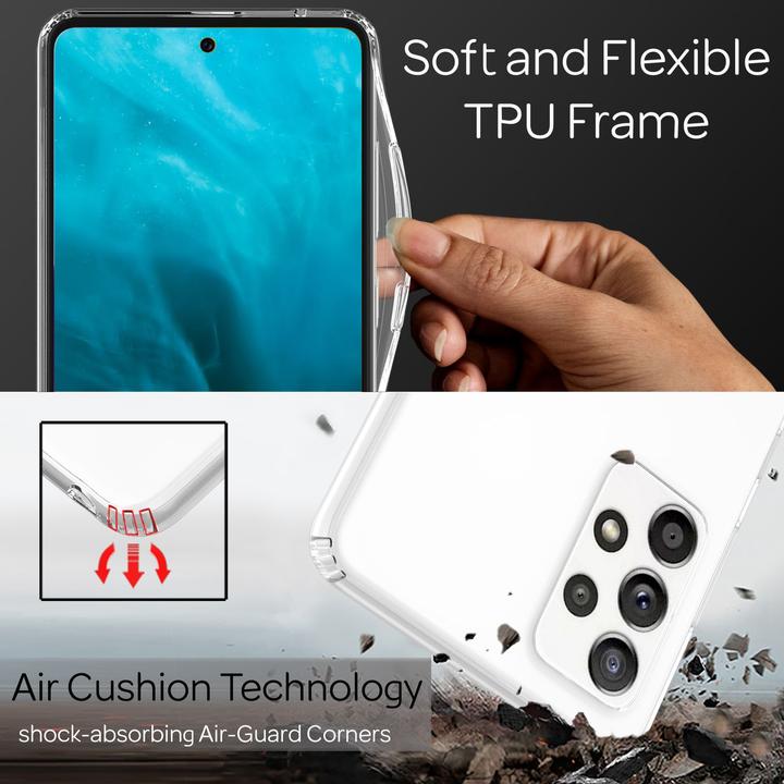 Produktbild Nalia Klare Transparente Hybrid Hülle (Samsung Galaxy A53)