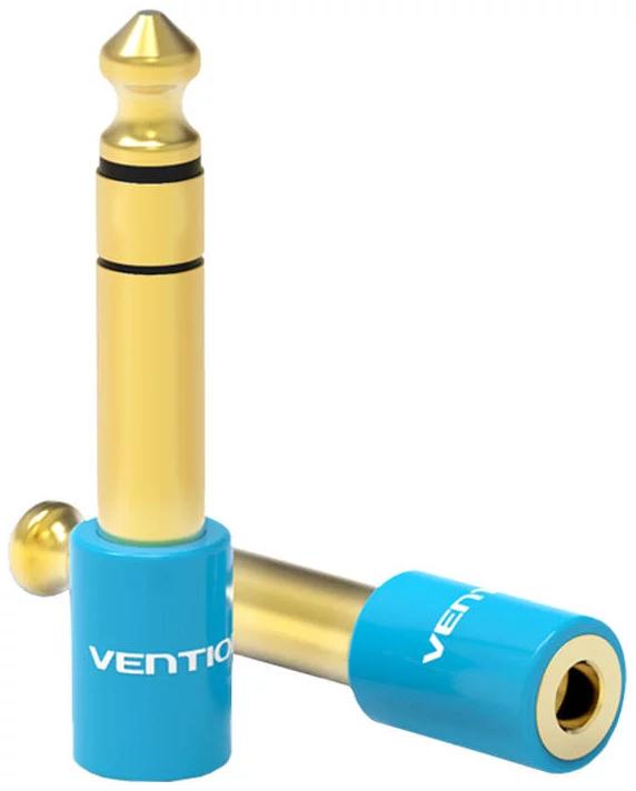 Image du produit Vention Adaptateur audio VAB-S01-L, Jack 3.5mm vers Jack 6.5mm (Adaptateur angulaire)