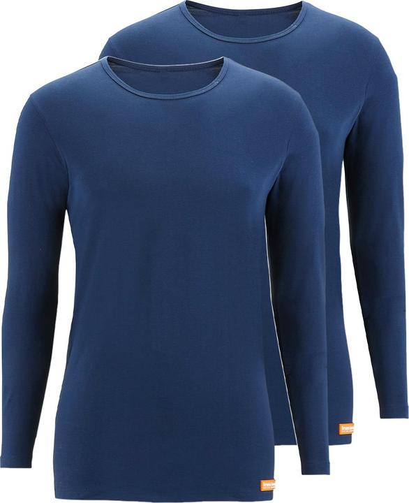 Produktbild Bruno Banani 2er Pack WARM UP Unterhemd / Shirt Langarm (XXL)
