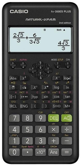 Immagine prodotto Casio FX-350ES Plus 2nd (Batterie)