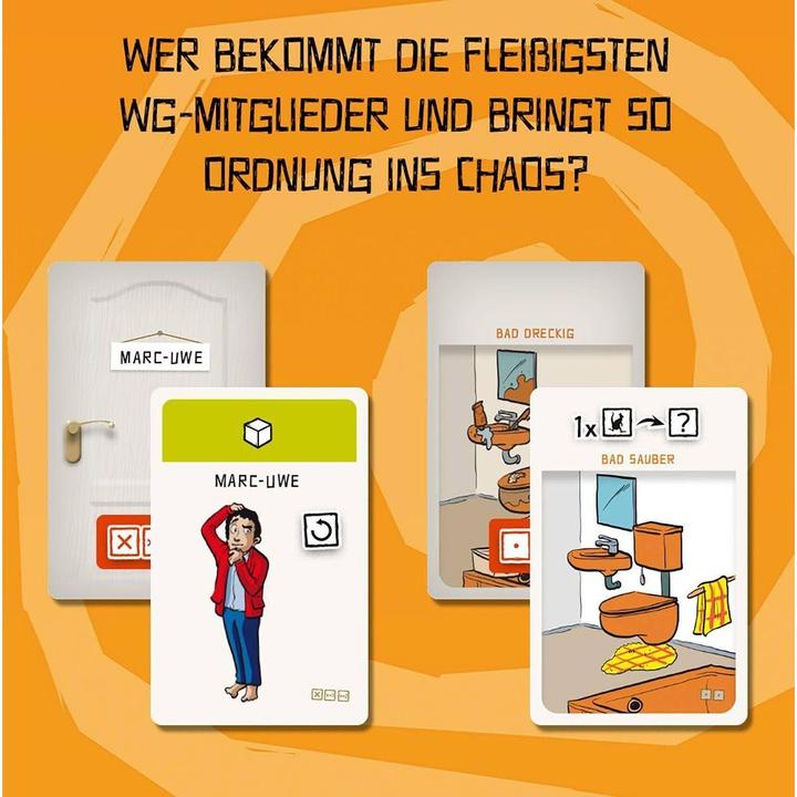 Produktbild Kosmos Würfelspiel Würfel-WG (Deutsch)