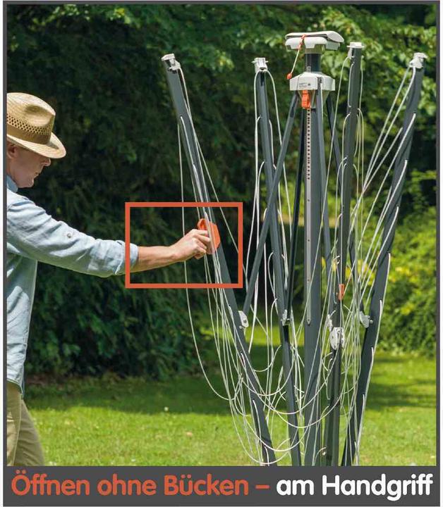 Produktbild Juwel Wäschespinne (51 m)