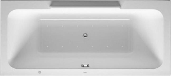 Produktbild Duravit Whirlwanne DuraStyle 1800x800mm, Einbauversion oder für Wannenverkleidung, 2 Rückenschräg
