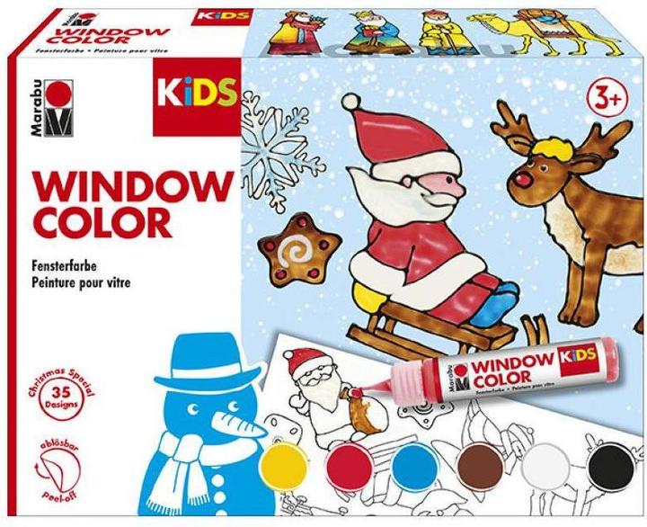 Marabu Window Color Christmas (Multicoloured, 150 ml)