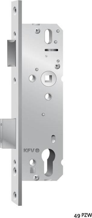 Magni KFV PT mortise lock 49N-PZW,10/92,D40,16x245kt,galvanised (Mortise lock)