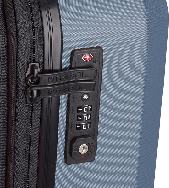 Actual product image Gabol Montreal 4-wheel cabin trolley S 55 cm with stretch fold (40 l, Hand luggage (up to 50 litres))