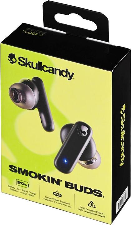 Immagine prodotto Skullcandy Smokin Buds (Nessuna soppressione del rumore, 8 h, Senza fili)
