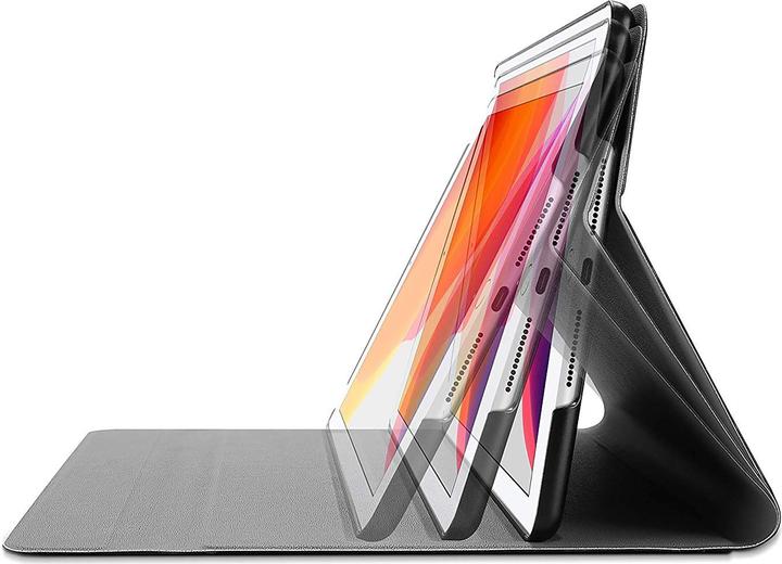 Produktbild Cazy Tastatur Hülle Kompatibel mit iPad 2021 (9th Gen)/2020 (8th Gen)/iPad 2019 (7th Gen) - Schutz Etui (Eng. Int.)