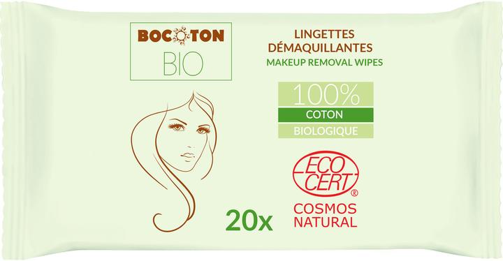 Actual product image Bocoton lingettes démaquillantes Bio (Cleaning cloths)
