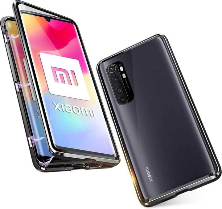Actual product image G-Case Xiaomi Mi Note 10 Lite Aluminium Magnetic Glass Case Cover (Mi Note 10 Lite)