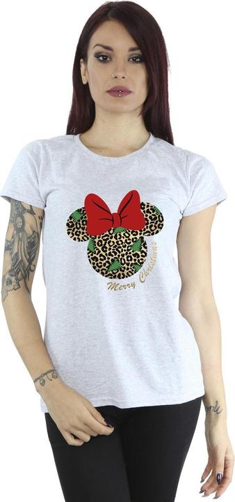 Image du produit Disney - T-shirt MINNIE MOUSE LEOPARD CHRISTMAS - Femme (XXL)