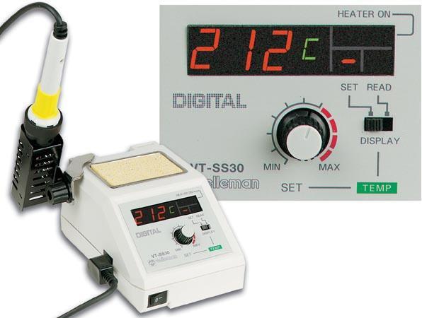 Produktbild Velleman Professionelle Lötstation 48W 150-480°C -Digitales Display