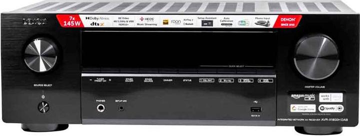 Produktbild Denon AVR X1800H DAB (7.2 Kanal, DAB+, FM, AM, DAB)