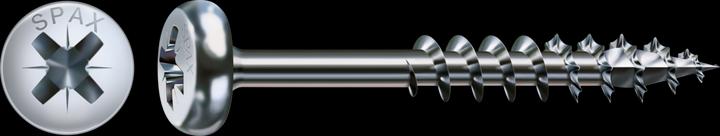 Actual product image Spax Screw R 88093 Ruko m.Spitze/Kreuzschlitz-PZ (200 Screws per piece)