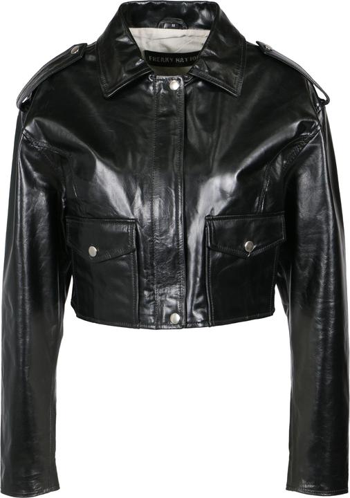Actual product image Freaky Nation 's leather jacket glazed (XL)