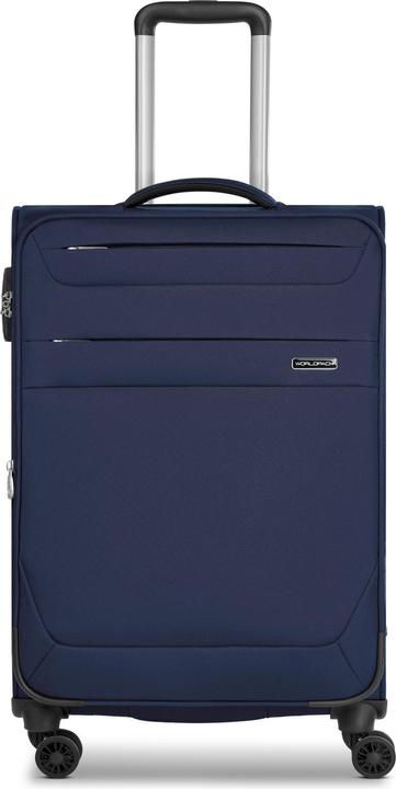 Worldpack Chicago 4 Rollen Trolley M 67 cm mit Dehnfalte (65 l, M (50 - 90l))