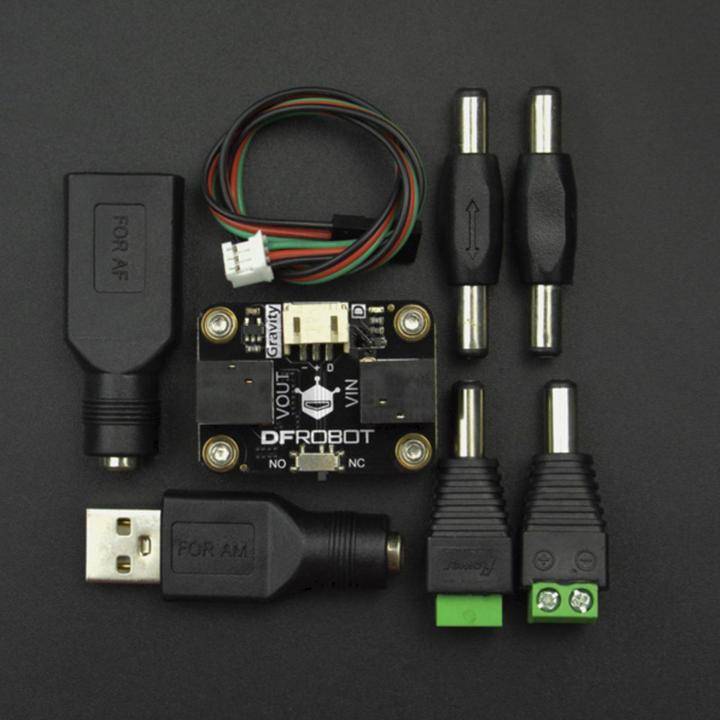 Image du produit DFRobot Module de relais Gravity Easy avec connecteur DC Barrel 5.5mm / 2.1mm