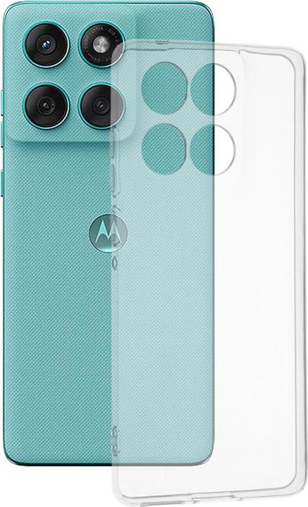 Immagine prodotto Techsuit - Clear Silicone - Motorola Edge 60 Fusion - Transparent (Motorola Edge)
