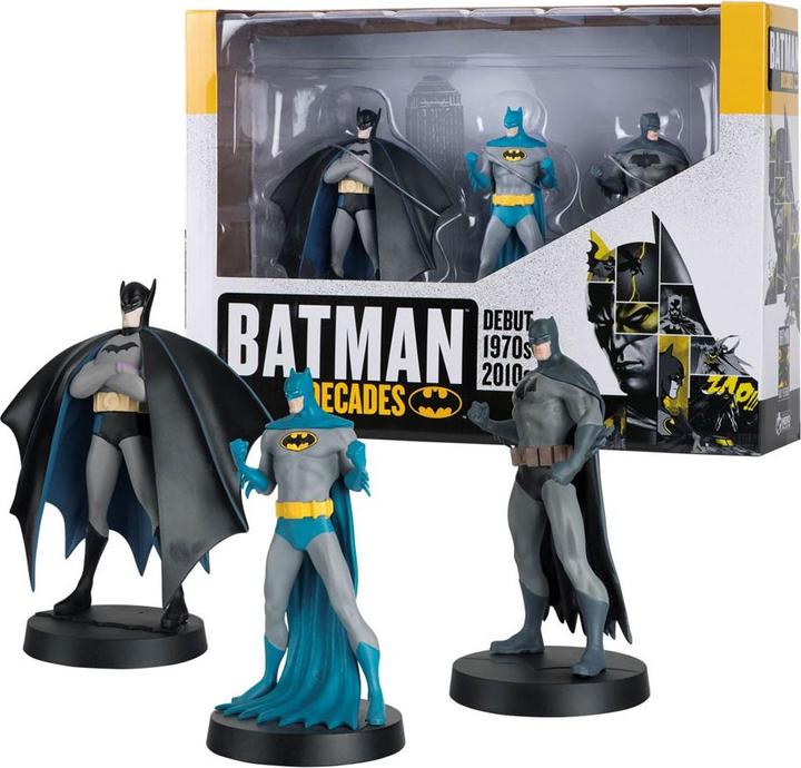 Actual product image DC: The Batman Decades Collection statuette 1/16 Batman Box Set