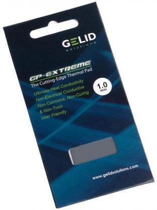 Actual product image Gelid GP-Extreme - 12 W/m-K - Gray - 80 mm - 40 mm - 1 mm (1 mm, 12 W/m K)