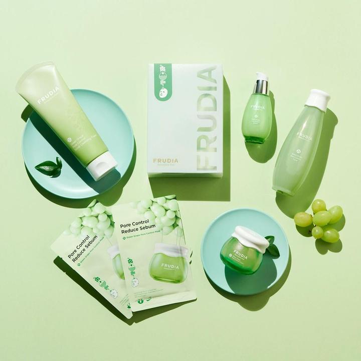 Actual product image Frudia Pore Control Cream Cremation Is Green Grape Oily Skin 55G (24h cream)