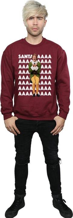 Immagine prodotto Elf Buddy Santa Scream Felpa Uomo (S)