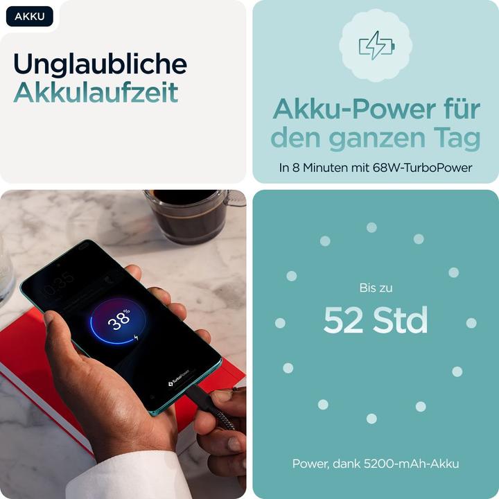 Produktbild Motorola Edge 60 Fusion (256 GB, Amazonite, 6.67", Dual SIM, 50 Mpx, 5G)