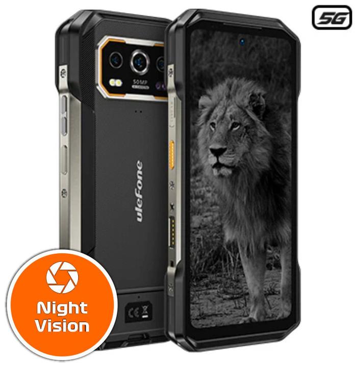 Image du produit Ulefone Armor 27 Pro 12256gb Nfc Noir (256 Go, Noir, 6.78", Double SIM, 50 Mpx, 5G)