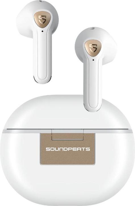 Image du produit Soundpeats Écouteurs Air 3 Deluxe HS TWS (blanc) (ANC, 5 h, Filaire)