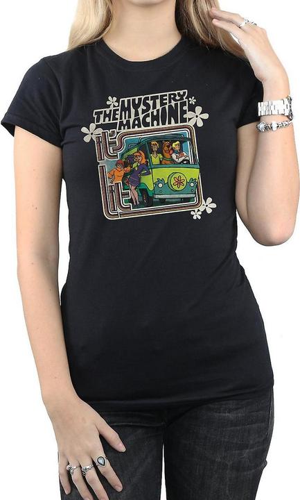 Actual product image Scooby Doo Womens/Ladies The Mystery Machine Cotton T-Shirt (S)