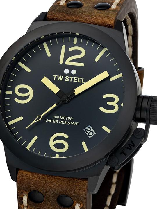 Produktbild TW-Steel CS103 Canteen Herrenuhr 45mm 10ATM (Analoguhr, 45 mm)