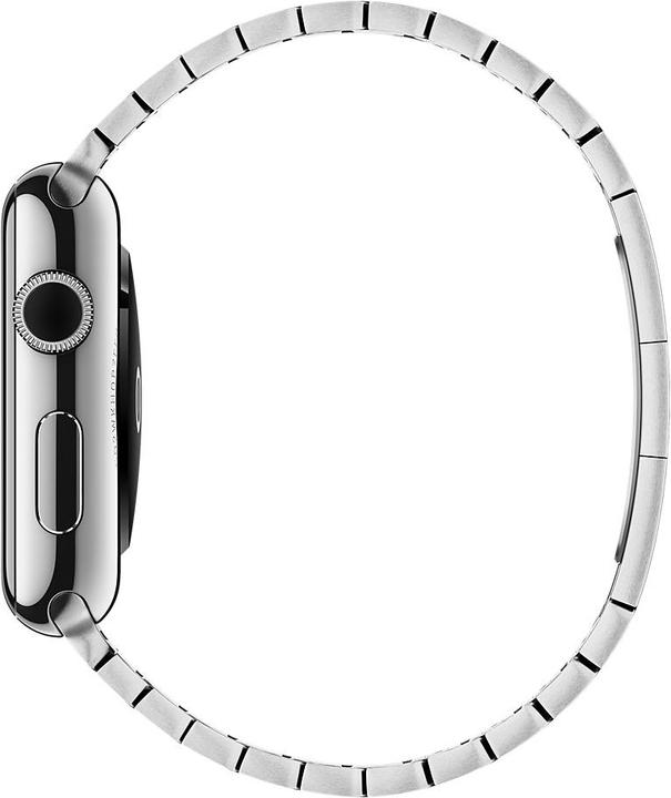 Immagine prodotto Apple Banda del braccialetto (42 mm, Acciaio inossidabile, Apple Watch Series 1, Apple Watch Series 2, Apple Watch Series 3)